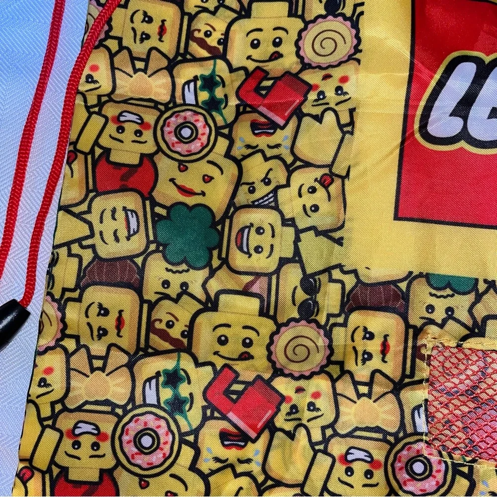 Lego Mini Figure Cinch Sack Backpack‎